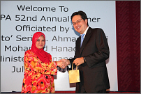 Recipient of Long Service Award